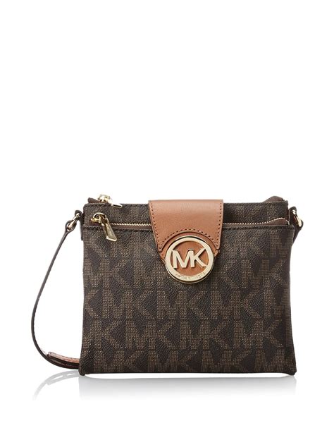 michael kors 32f3gfftc3b fulton brown large crossbody|Michael Kors Fulton Brown Large Crossbody Bag 32F3GFTC3B.